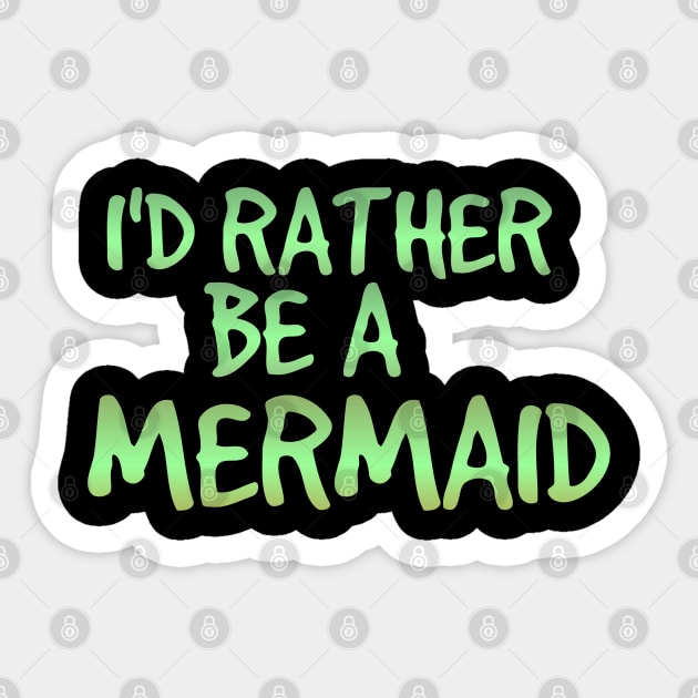 Mermaid t-shirt designs Sticker by Coreoceanart